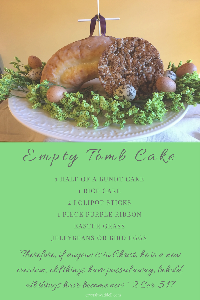 Empty Tomb Cake | Easter Fun | Faith and Family