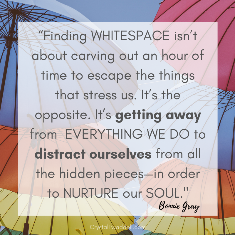 WhiteSpace Quote | Inspirational Quotes | Personal Growth | Faith | Motherhood
